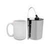 What is the max height and diameter the 15oz cylindrical mug attachment can press?