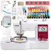 Brother PE545 Embroidery Machine with Deluxe 80 Embroidery Spool Bundle Questions & Answers