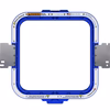 10x10 hoop does not fit on Brother PRS100 machine
