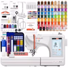 POOLIN EOC05 4in x 9.2in Embroidery Machine with Thread & Digitizing Bundle Questions & Answers