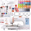 POOLIN EOC06 7.9in x 11in Embroidery Machine with Deluxe Accessory Bundle Questions & Answers